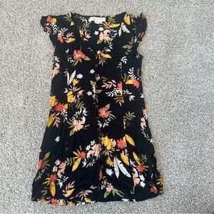 Black Floral Dress | Saltwater Luxe Women’s XS